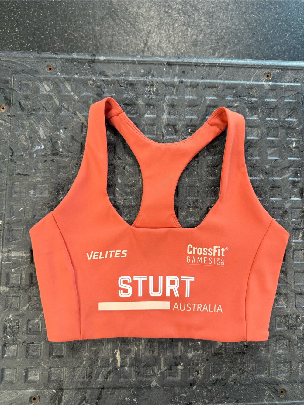 Maddie Sturt CrossFit Games Velites Halo Bra S Burnt Orange
